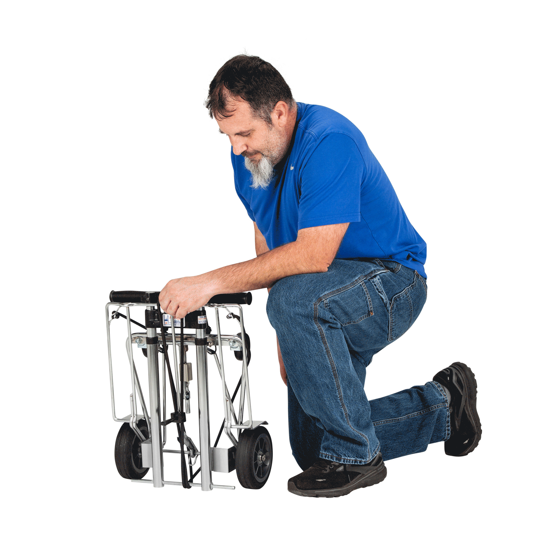 Tri-Kart 800 with T-Bar Handle – Kart-A-Bag